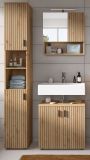 Badm�bel Set 3-teilig Livia in Artisan Eiche Badkombination 105 x 192 cm