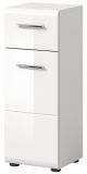 Badezimmer Kommode Cover in wei� Hochglanz Badkommode 30 x 80 cm