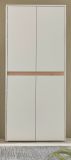 Schuhschrank Center in wei� und Wotan Eiche Flurschrank 85 x 195 cm