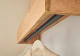 Garderobe Set 5-teilig Center in wei� und Wotan Eiche Garderobenkombination 265 x 200 cm