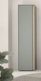 Schuhschrank Center in Salbei Gr�n und Barista Eiche Flurschrank 50 x 200 cm