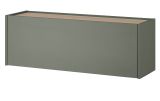 H�ngeschrank Center in Salbei und Barista Eiche Flurschrank h�ngend 100 cm