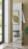 Garderobe Center in Evoke Eiche Kompaktgarderobe mit Spiegel 50 x 200 cm