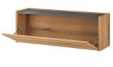 H�ngeschrank Center in Evoke Eiche und grau Flurschrank h�ngend 100 cm