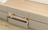 TV-Lowboard Finnes in Salbei und Eiche TV Unterteil skandinavisch 164 cm, Soft-Close