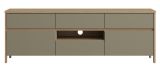 TV-Lowboard Finnes in Salbei und Eiche TV Unterteil skandinavisch 164 cm, Soft-Close