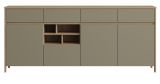 Sideboard Finnes in Salbei und Eiche Kommode skandinavisch 193 cm, Soft-Close