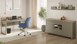 Wandboard Finnes in Salbei und Eiche Wandregal skandinavisch 150 cm