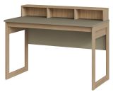 Schreibtisch Finnes in Salbei und Eiche Laptoptisch skandinavisch 120 cm