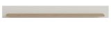 Wandboard Finnes in wei� und Eiche Wandregal skandinavisch 150 cm