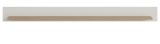 Wandboard Finnes in wei� und Eiche Wandregal skandinavisch 180 cm