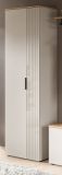 Flurschrank Skid in Kaschmir Sand und Evoke Eiche Schuhschrank 60 x 190 cm