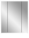 Badezimmer Spiegelschrank Cover in Nox Eiche Badschrank 3-t�rig 60 x 70 cm