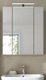 Badezimmer Spiegelschrank Cover in Artisan Eiche 60 x 70 cm, Badschrank 3-t�rig / 3D