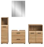 Badm�bel Set 4-teilig Cover in Artisan Eiche Badkombination 180 x 185 cm