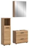 Badm�bel Set 3-teilig Cover in Artisan Eiche Badkombination 105 x 185 cm