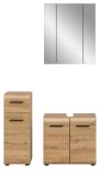Badm�bel Set 3-teilig Cover in Artisan Eiche Badkombination 105 x 185 cm