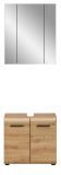 Badm�bel Set 2-teilig Cover in Artisan Eiche Badkombination 60 x 185 cm