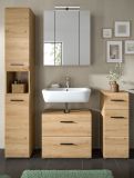 Badm�bel Set 4-teilig Cover in Artisan Eiche Badkombination 150 x 185 cm