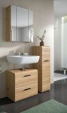 Badm�bel Set 3-teilig Cover in Artisan Eiche Badkombination 105 x 185 cm