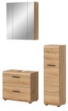 Badm�bel Set 3-teilig Cover in Artisan Eiche Badkombination 105 x 185 cm
