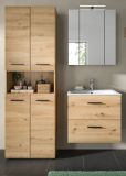 Badm�bel Set 3-teilig Cover in Artisan Eiche Badkombination 135 x 185 cm