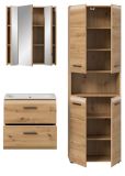 Badm�bel Set 3-teilig Cover in Artisan Eiche Badkombination 135 x 185 cm
