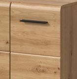 Badm�bel Set 3-teilig Cover in Artisan Eiche inklusive Keramik Waschbecken, 105 x 185 cm