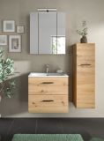 Badm�bel Set 3-teilig Cover in Artisan Eiche Badkombination 105 x 185 cm
