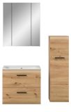 Badm�bel Set 3-teilig Cover in Artisan Eiche Badkombination 105 x 185 cm