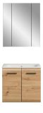 Badm�bel Set 2-teilig Cover in Artisan Eiche Badkombination 60 x 185 cm