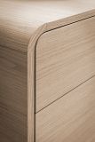Sideboard Elverum in Eiche natur Kommode skandinavisch 180 x 84 cm, mit Push-to-Open