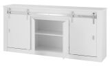 Sideboard Miami in wei� Hochglanz Kommode 201 x 92 cm, Soft-Close