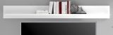 Wandboard Miami in wei� Wandregal 184 cm