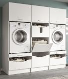 Waschmaschinenschrank Flexy in wei� Set 3-teilig 192 x 196 cm