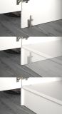 Waschmaschinenschrank Flexy in wei� Set 2-teilig 132 x 195 cm
