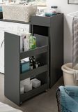 Waschmaschinenschrank Flexy in grau Set 6-teilig 190 x 195 cm