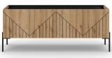 TV-Lowboard Norick in Evoke Eiche TV Unterteil 153 x 62 cm, mit Soft-Close und Komforth�he