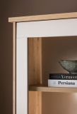 Buffet Kiruma in Kaschmir und Artisan Eiche, Buffetschrank 202 x 199 cm, Soft-Close