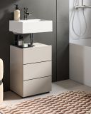 Waschbeckenunterschrank Larik in Kaschmir Badezimmer Unterschrank 38 x 56 cm