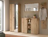 Garderobenschrank Loreno in Evoke Eiche Schuhschrank 70 x 192 cm, variable Inneneinteilung
