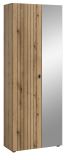 Garderobenschrank Loreno in Evoke Eiche Schuhschrank 70 x 192 cm, variable Inneneinteilung