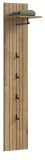 Garderobenpaneel Loreno in Evoke Eiche Wandgarderobe 31 x 160 cm