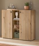 Flurkommode Loreno in Evoke Eiche Schuhschrank 106 x 96 cm