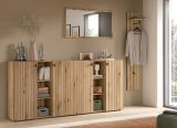 Flurkommode Loreno in Evoke Eiche Schuhschrank 106 x 96 cm