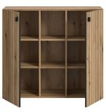 Flurkommode Loreno in Evoke Eiche Schuhschrank 106 x 96 cm
