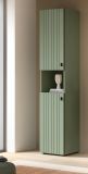 Flurschrank Loreno in gr�n, Schuhschrank 40 x 192 cm
