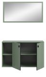 Garderobe Set 2-teilig Loreno in gr�n 106 x 192 cm