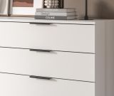 Sideboard Swan in wei� Kommode 148 x 80 cm