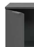 Sideboard Swan in grau Kommode 185 x 80 cm